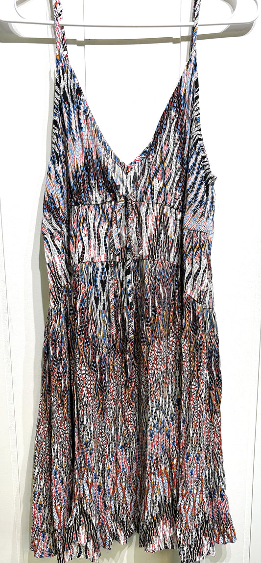 Cupshe Abstract Pattern Sun Dress