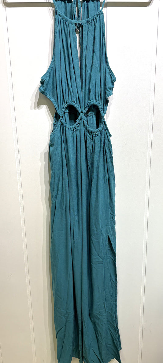 Maxi Dress w/Cutout Waist Detail