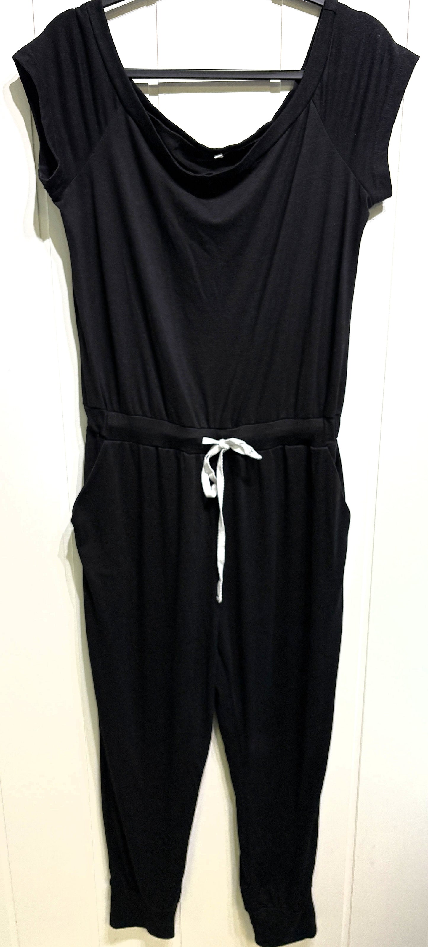 SS Jumpsuit w/Drawstring Waist