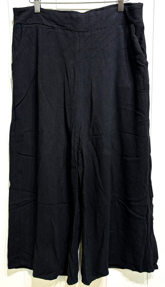 Wide Leg Linen Pants w/Pockets