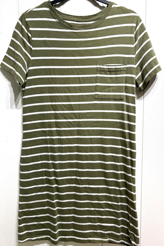 A.n.a Striped T-Shirt Dress