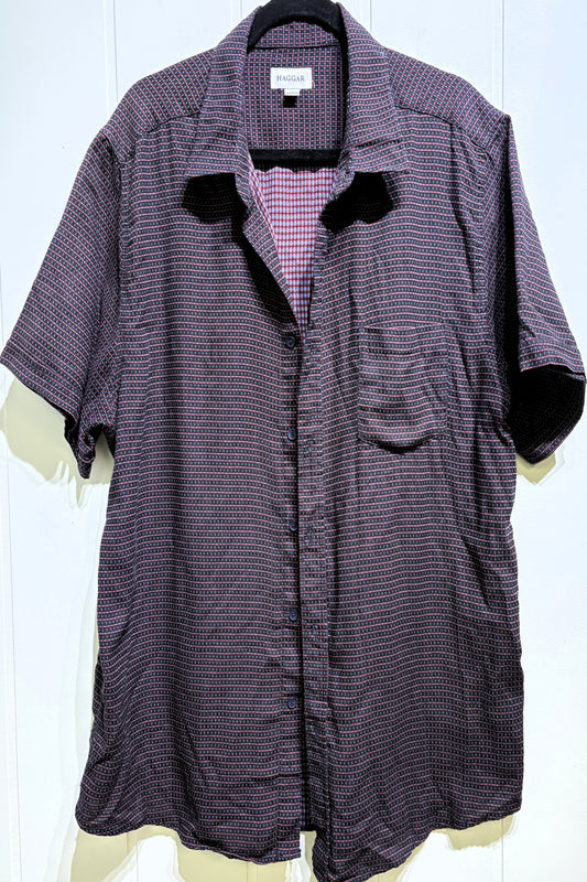 Mens Haggar SS Button-down
