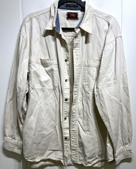 Mens Wrangler Hero Button-down Shirt