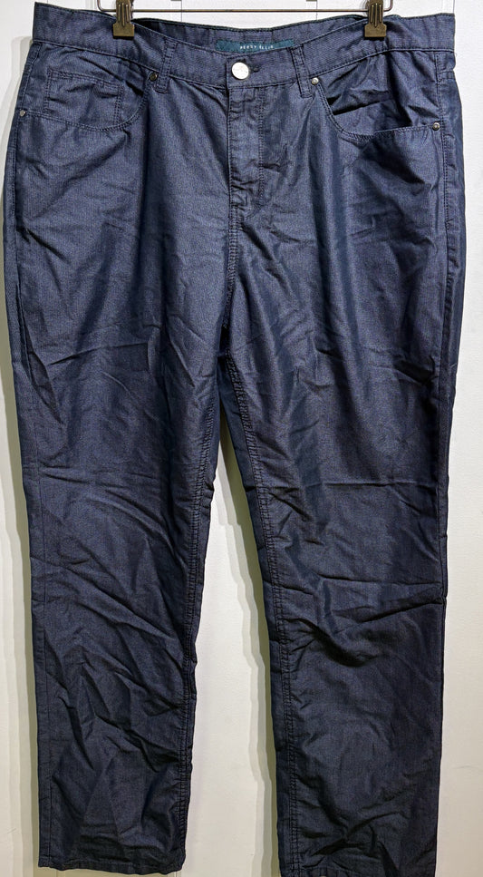 Mens Perry EllisTextured Casual Pants