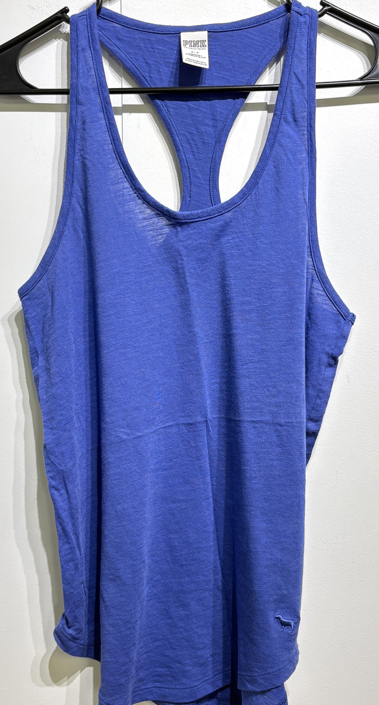 VS PINK Racerback Knit Tank Top