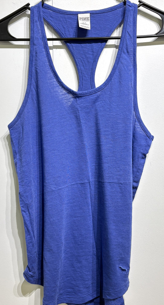 VS PINK Racerback Knit Tank Top