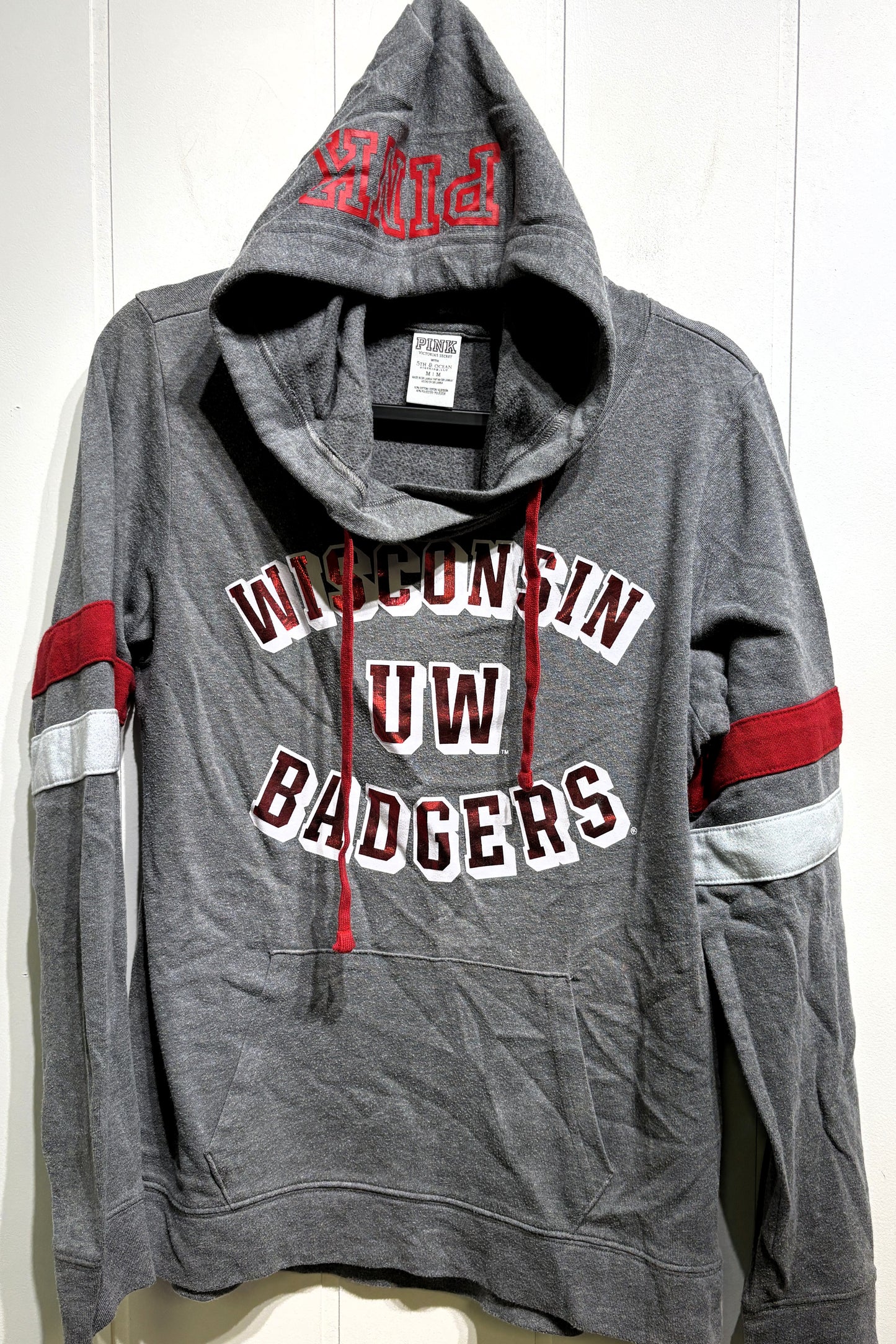 VS PINK Wisconsin Badgers Hoodie