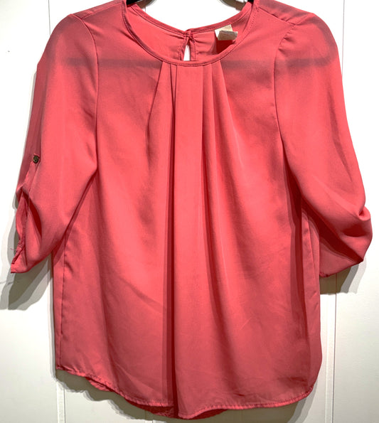 Brenda's USA Button Sleeve Blouse