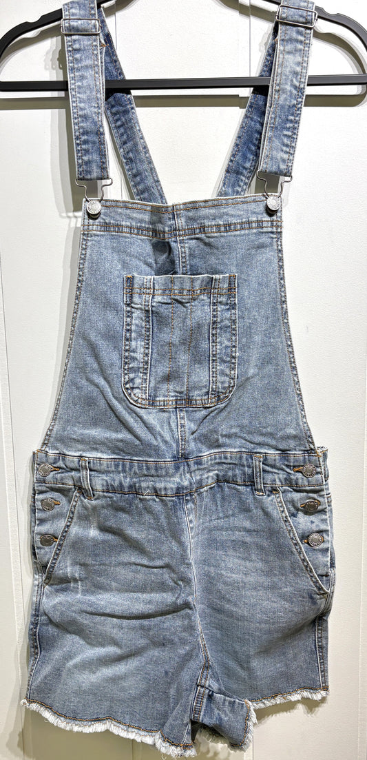 Midiross Denim Overall Shorts