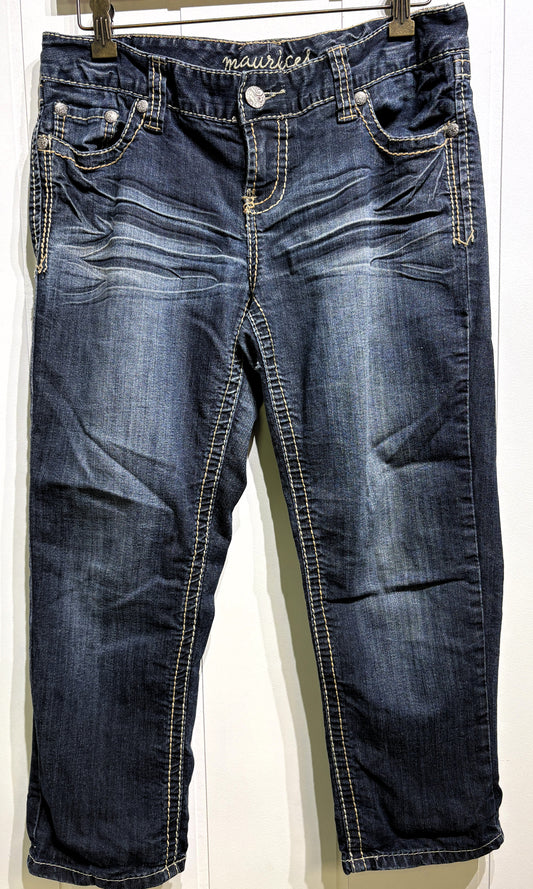 Maurices Denim Capris