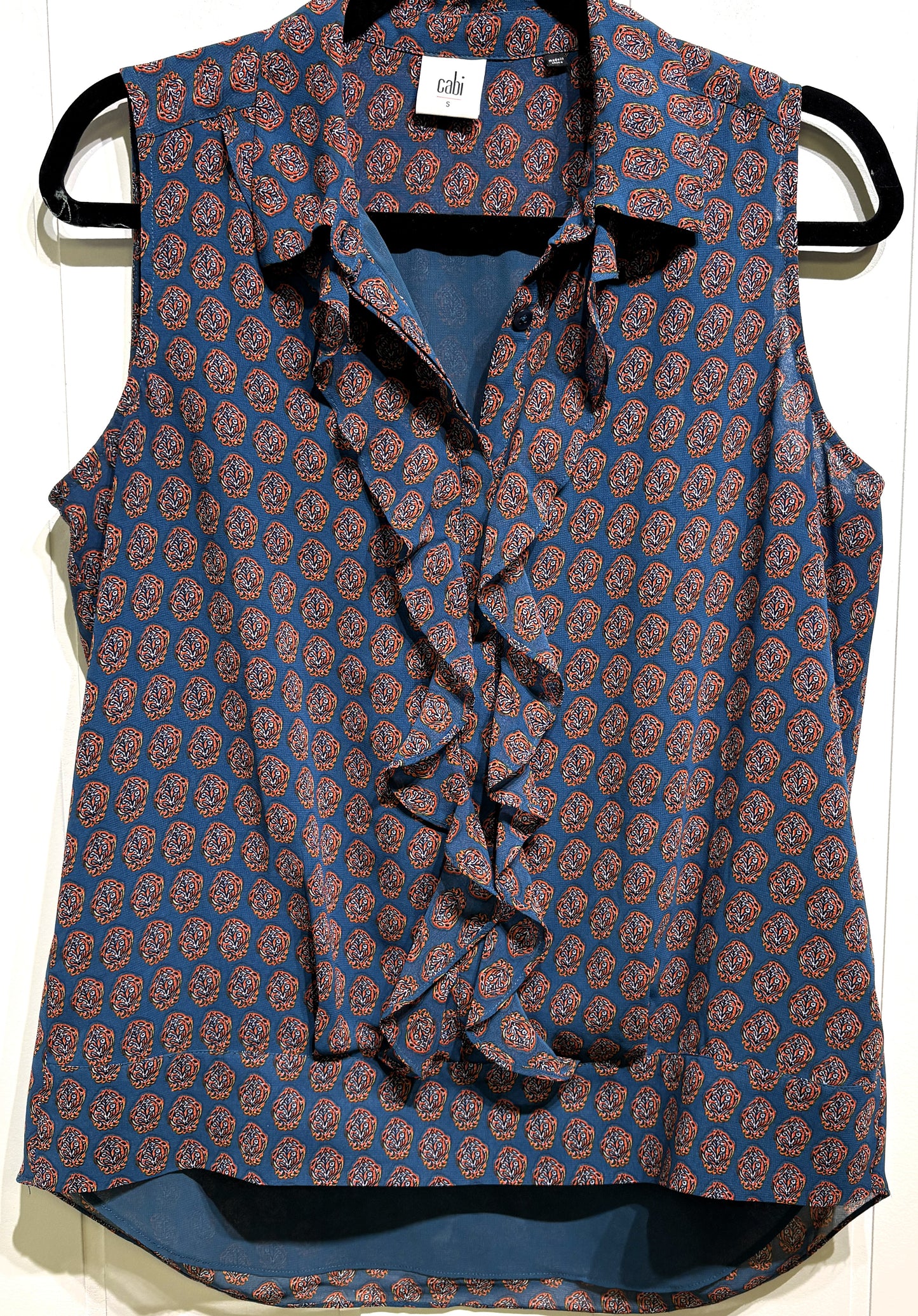 Sleeveless Collard Blouses by Cabi