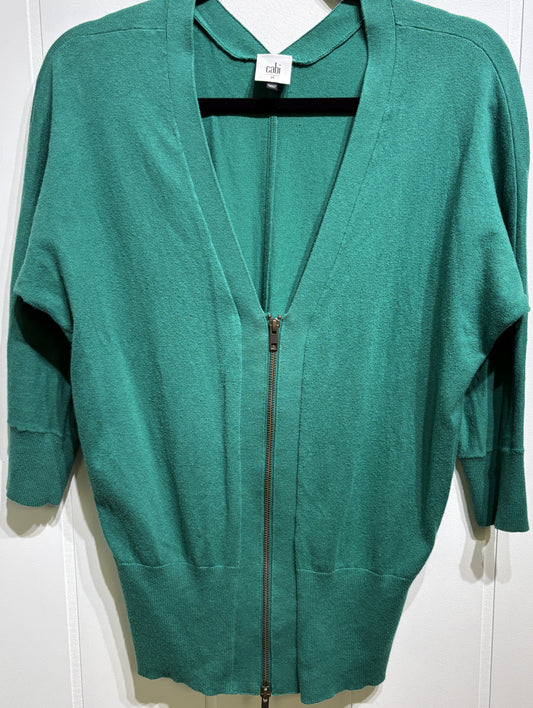 Cabi LS Zipper Cardigan