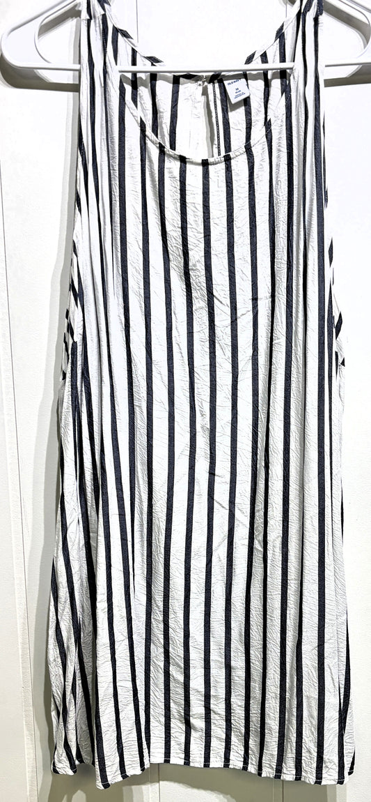 Old Navy Striped Sleeveless Blouse