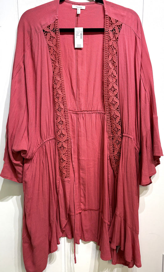 Maurices Cardigan w/Crochet Detail