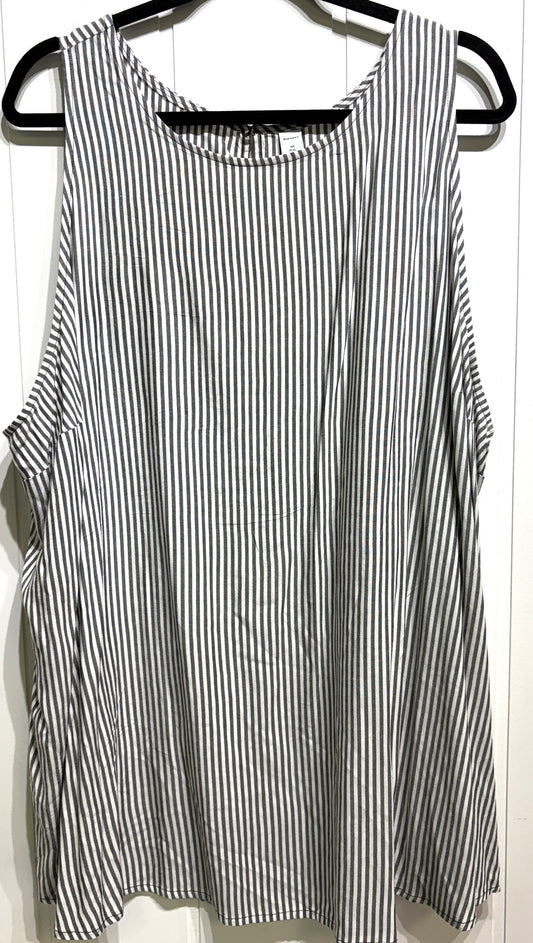 Old Navy Striped Sleeveless Blouse