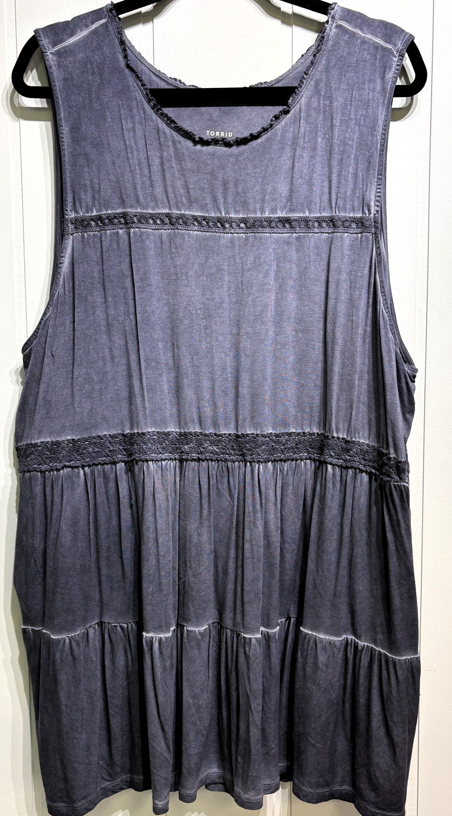 Torrid Super Soft Babydoll Tank Top