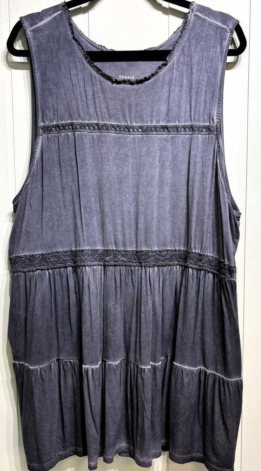 Torrid Super Soft Babydoll Tank Top