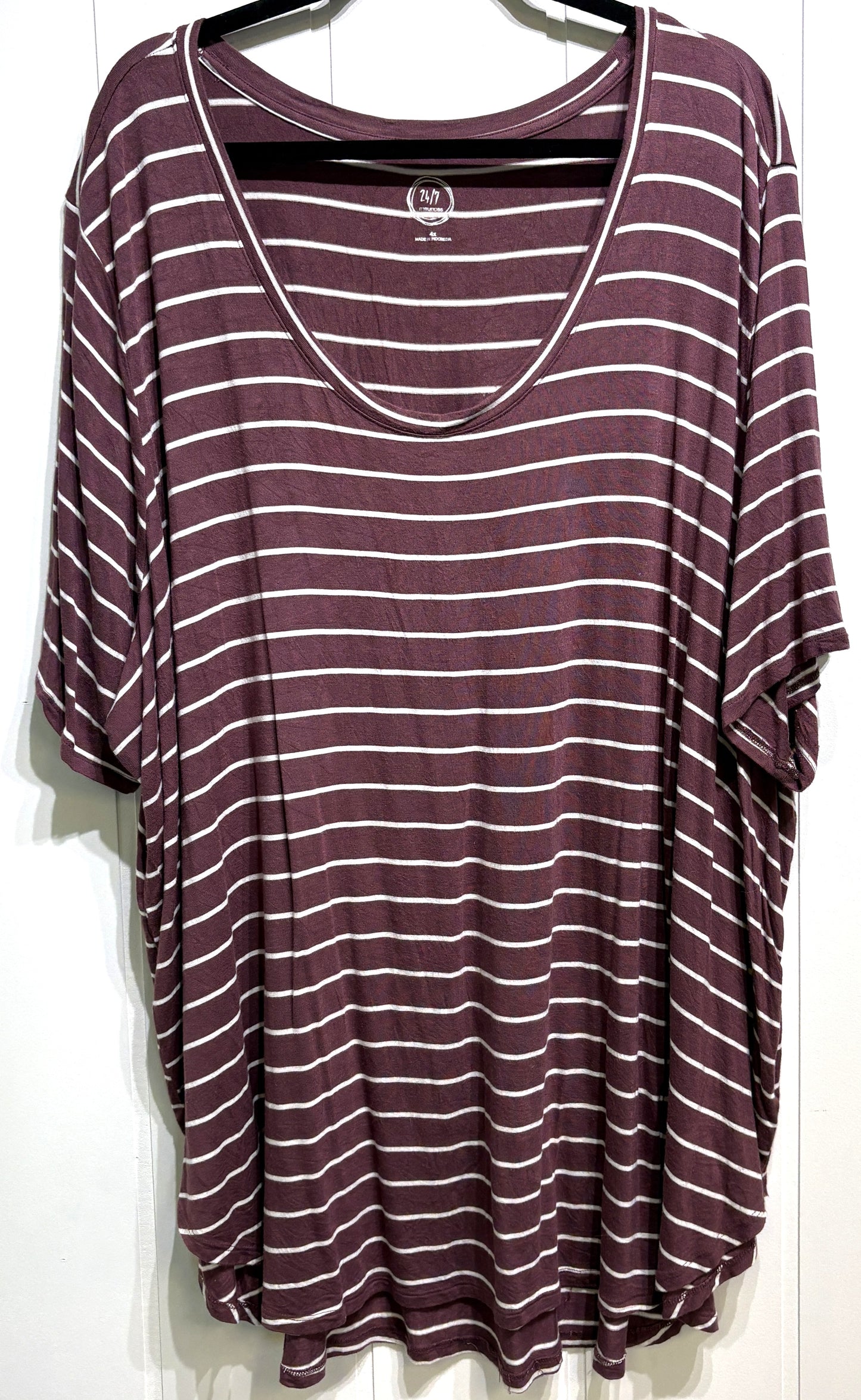 24/7 by Maurices Striped T-Shirt
