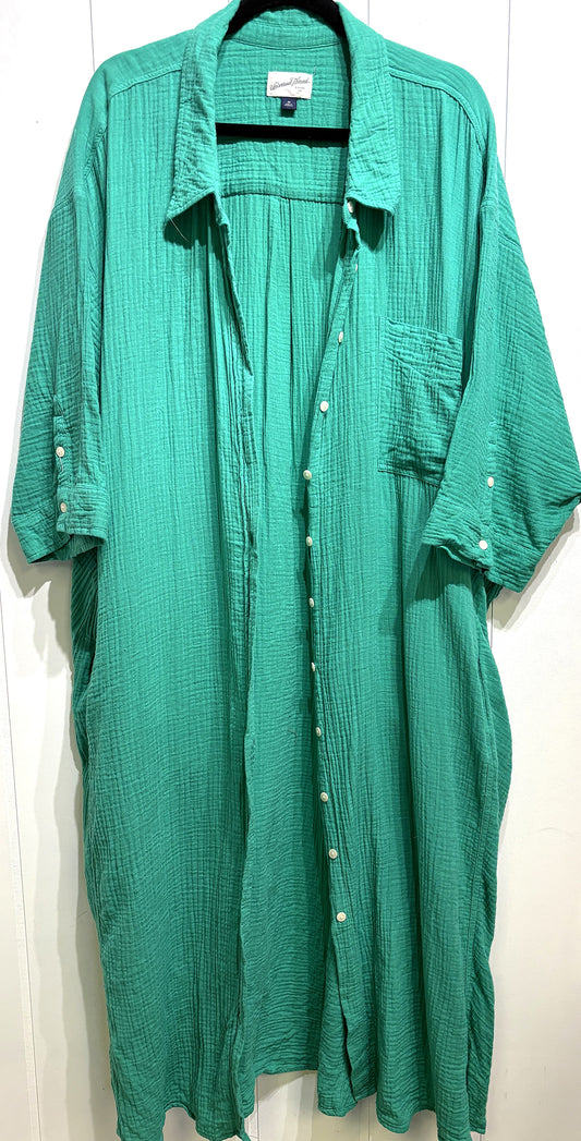 Universal Thread Linen Button-up Dress