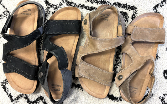 Earth Origins Velcro Strap Sandals