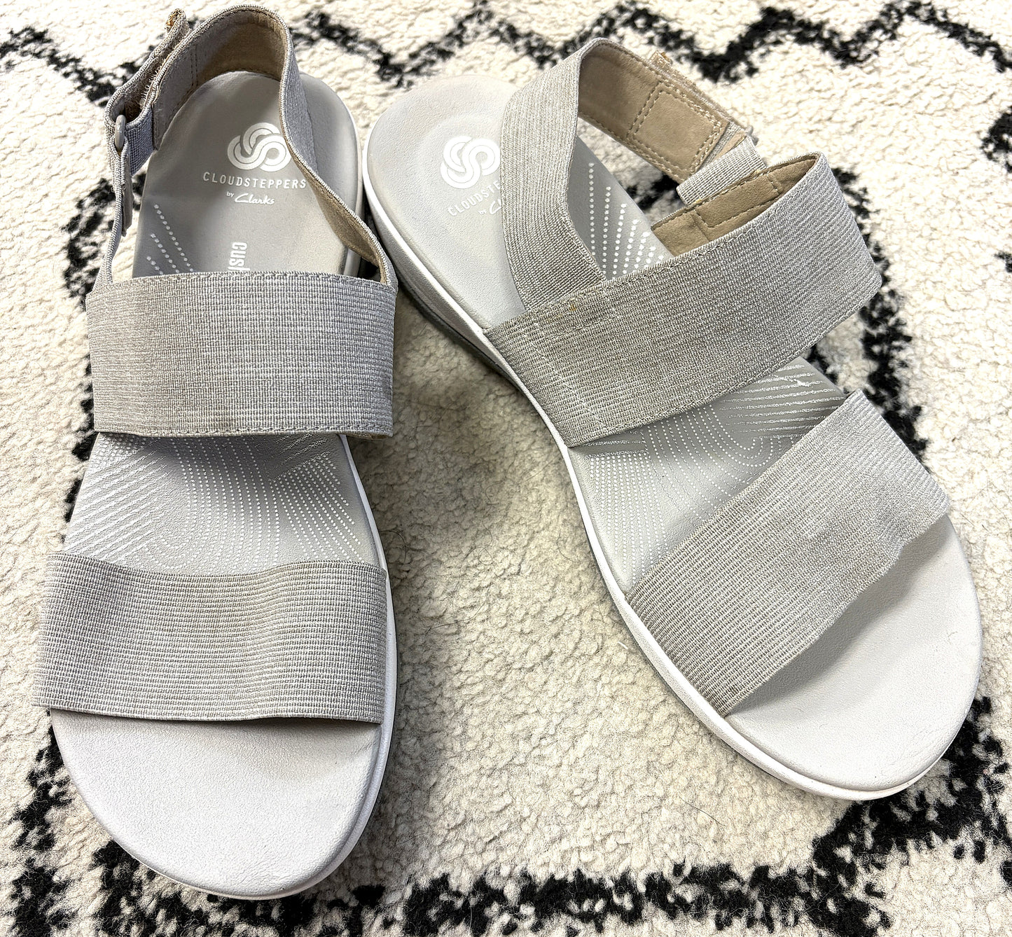 Cloudsteppers Elastic Strap Sandals