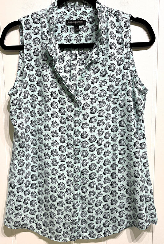 Banana Republic Star Burst Blouse