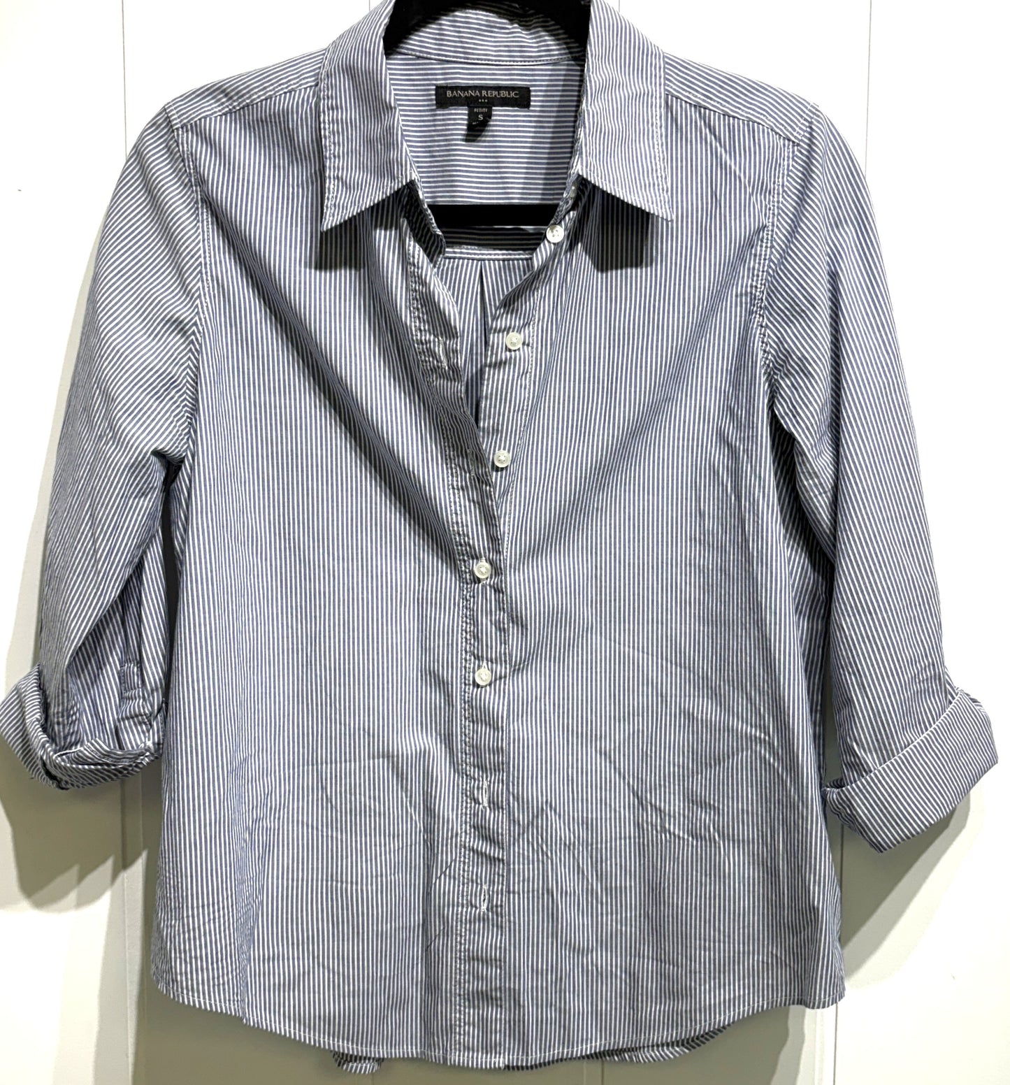 Banana Republic Striped Button-down