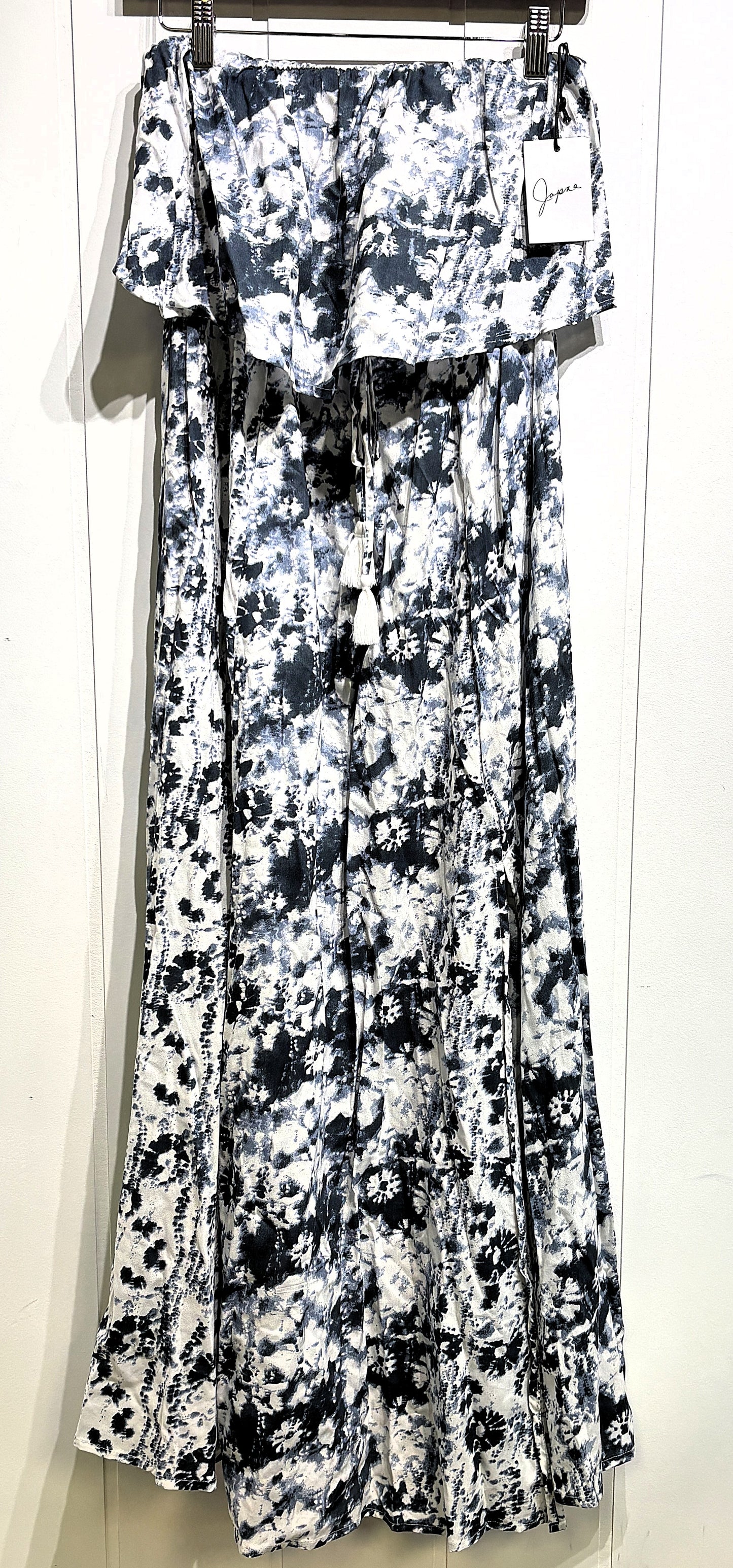 Japna Tie-Dye Maxi Dress w/Tassle