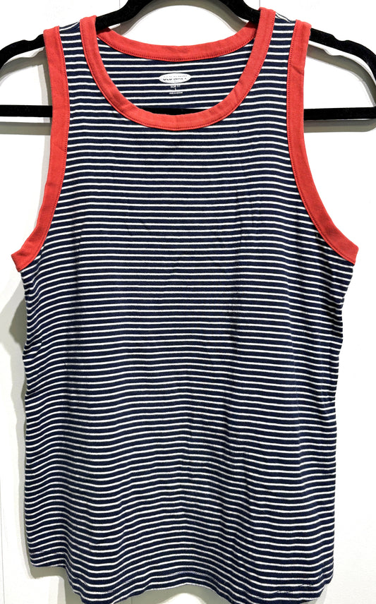 Old Navy Stripe Knit Tank Top