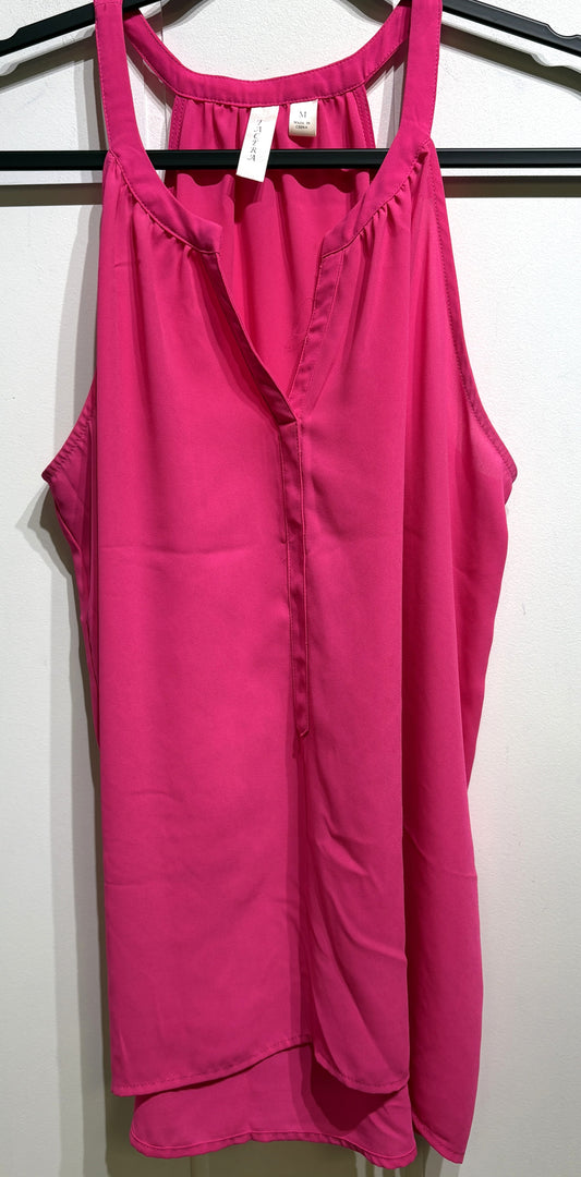 Tacera V-Cut Sleeveless Blouse