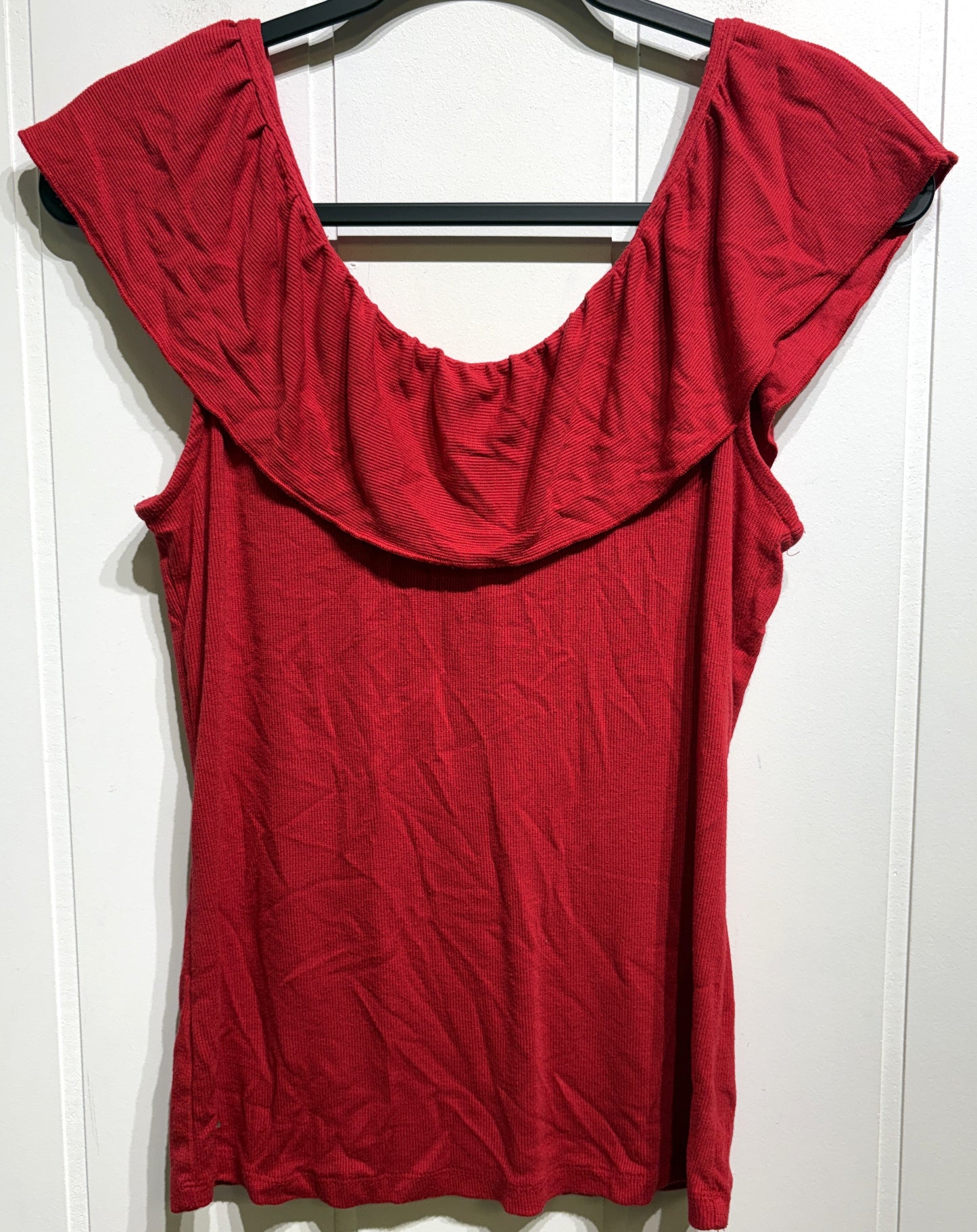 A New Day Off Shoulder Ruffle Top