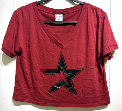'I'm A Great Catch' PINK Crop Tee