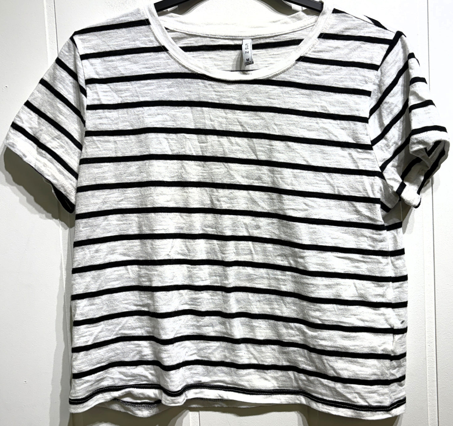 Z Supply Striped Crop Tee