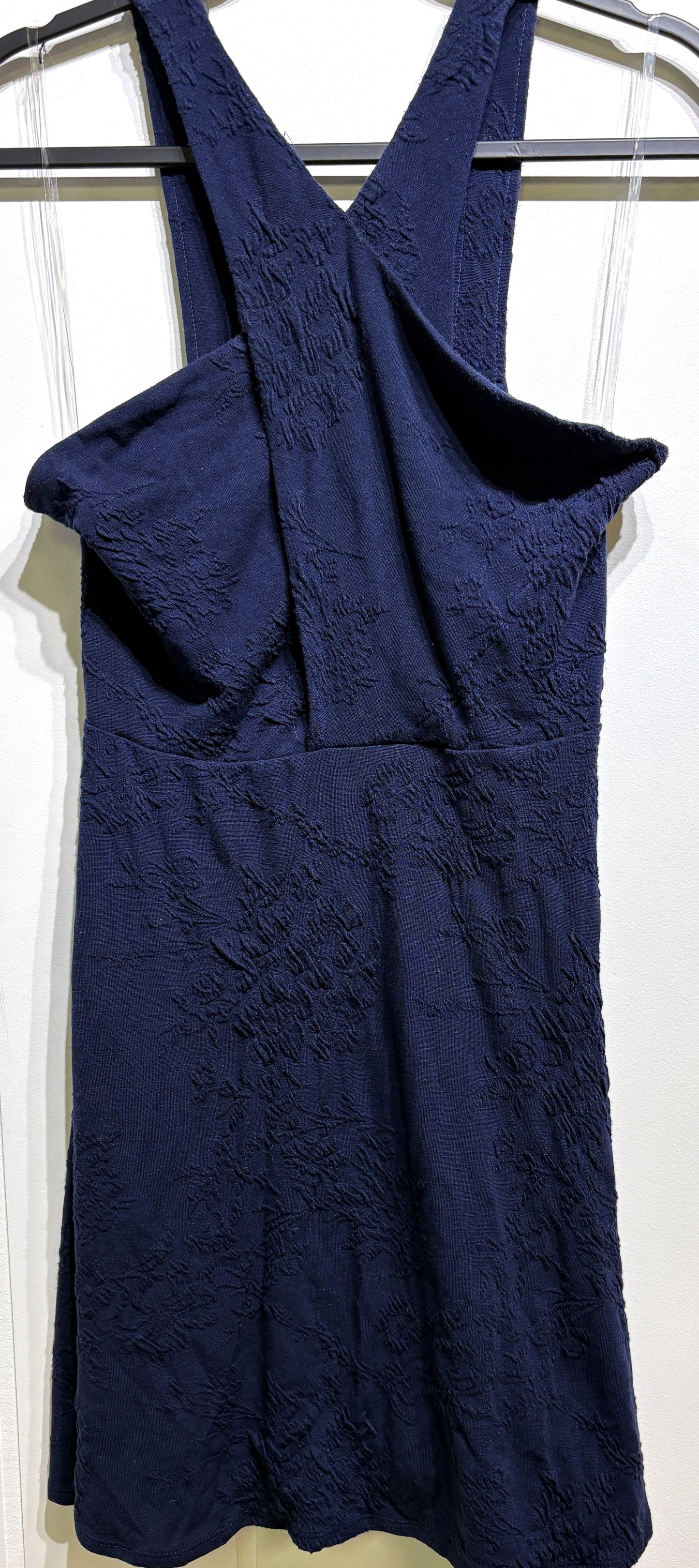 Maurices Front Cross Textured Dress