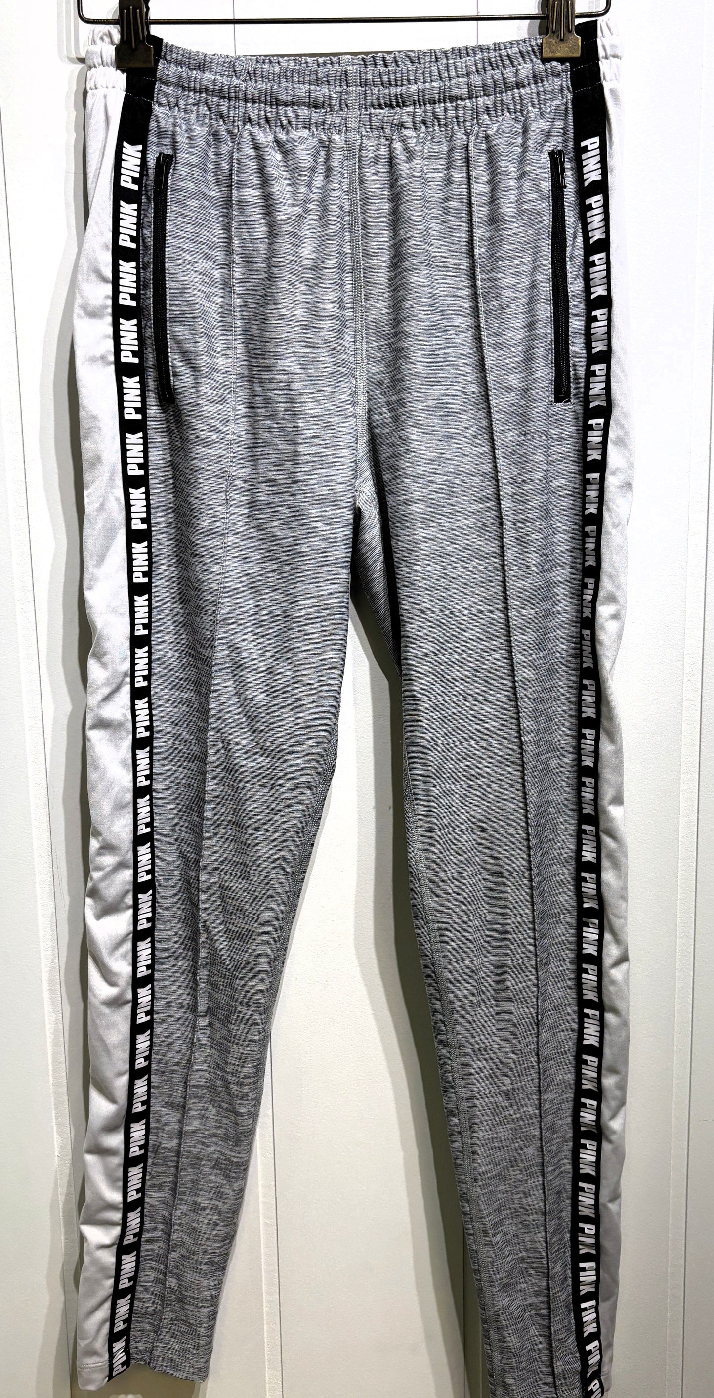VS PINK Side Logo Zipper Pants