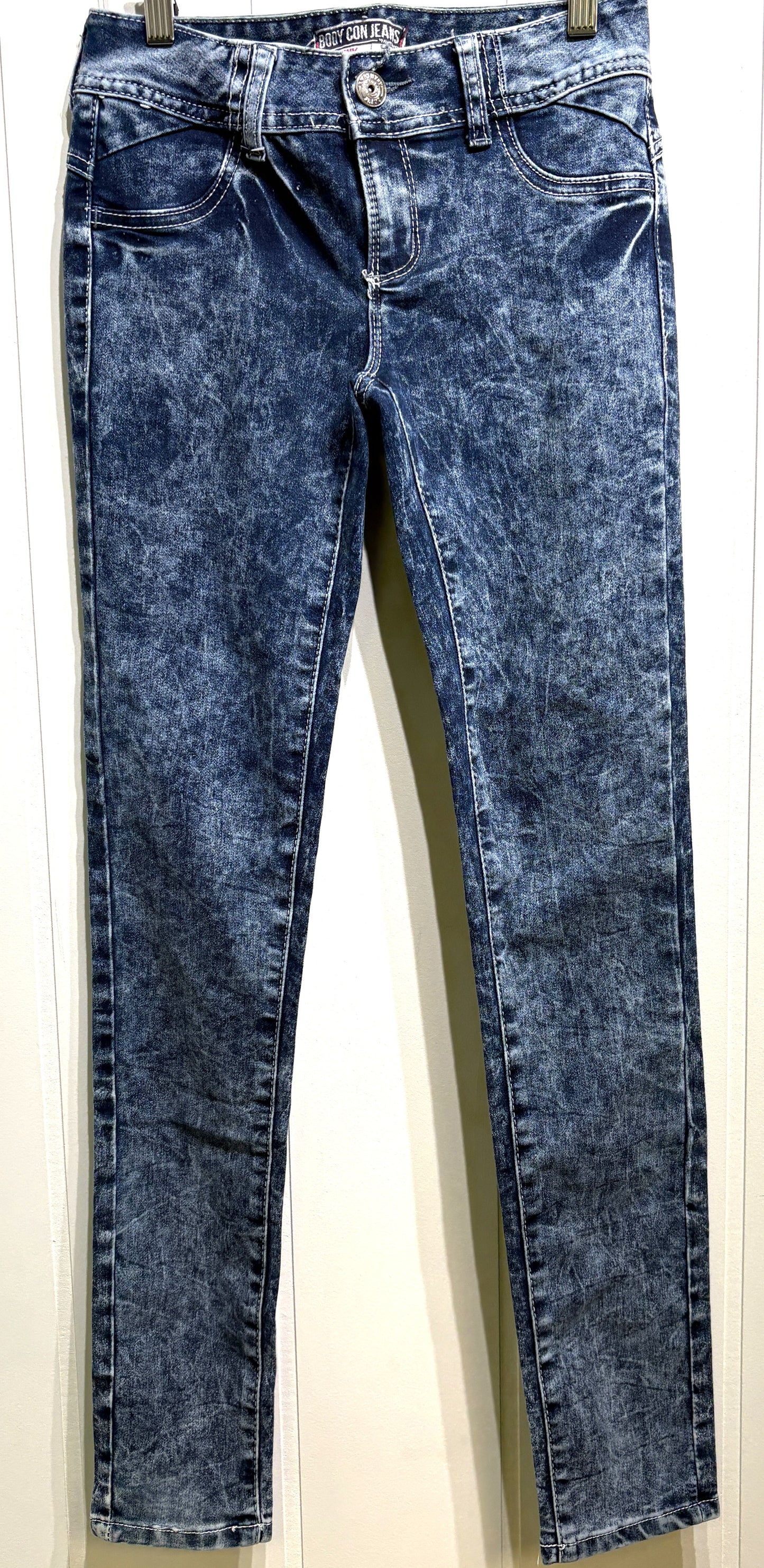 Body Con Denim Skinny Jeggings