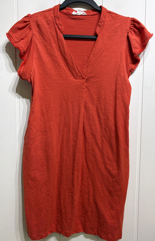 THML Fringe Sleeve Knit Dress