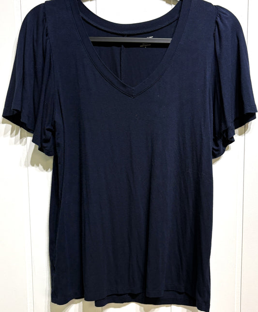 LOFT Flutter Sleeve Top