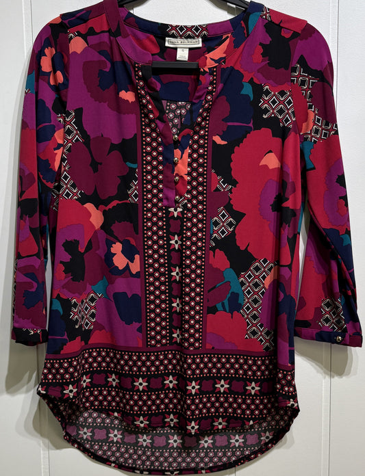 Dana Buchman Floral Print Blouse