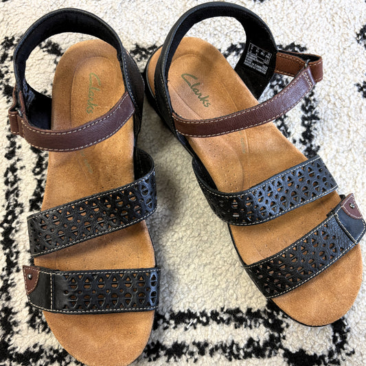 Clarks Velcro Strap Sandals