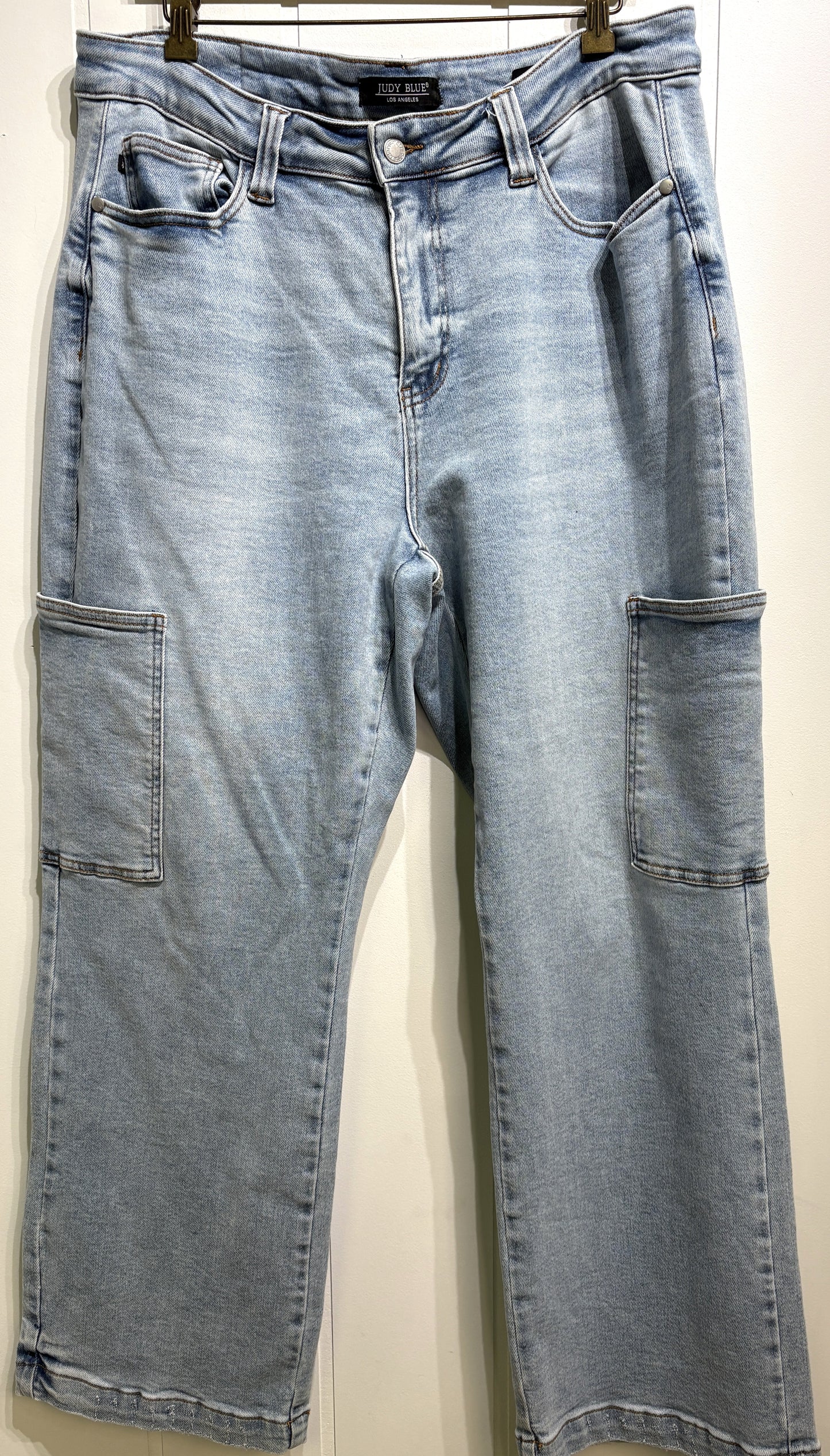 Judy Blue Wide Leg Side Pocket Jeans
