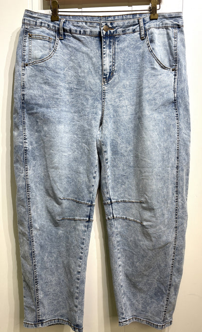 ADGN Wide Leg 'Barrel' Jeans