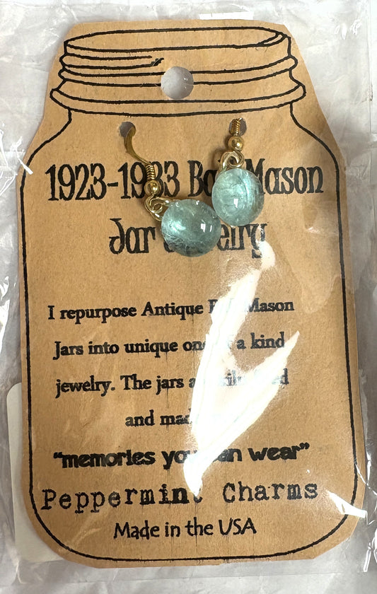 Ball Mason Jar Earrings