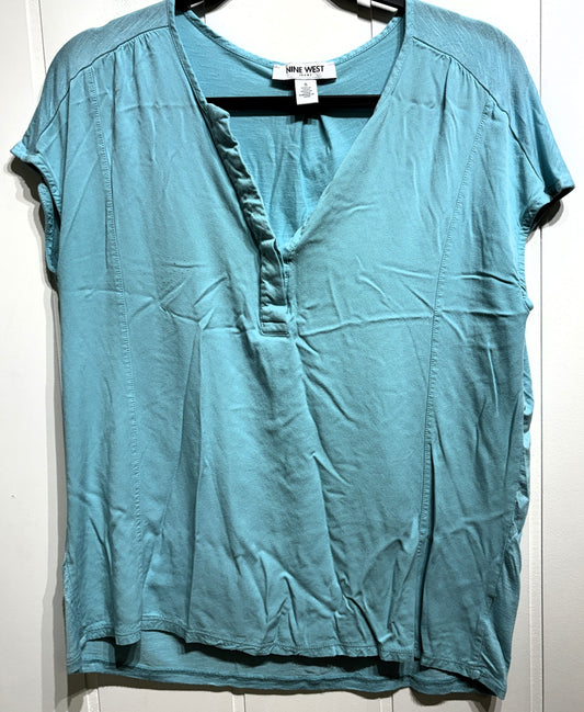 Nine West V-Cut Knit Top