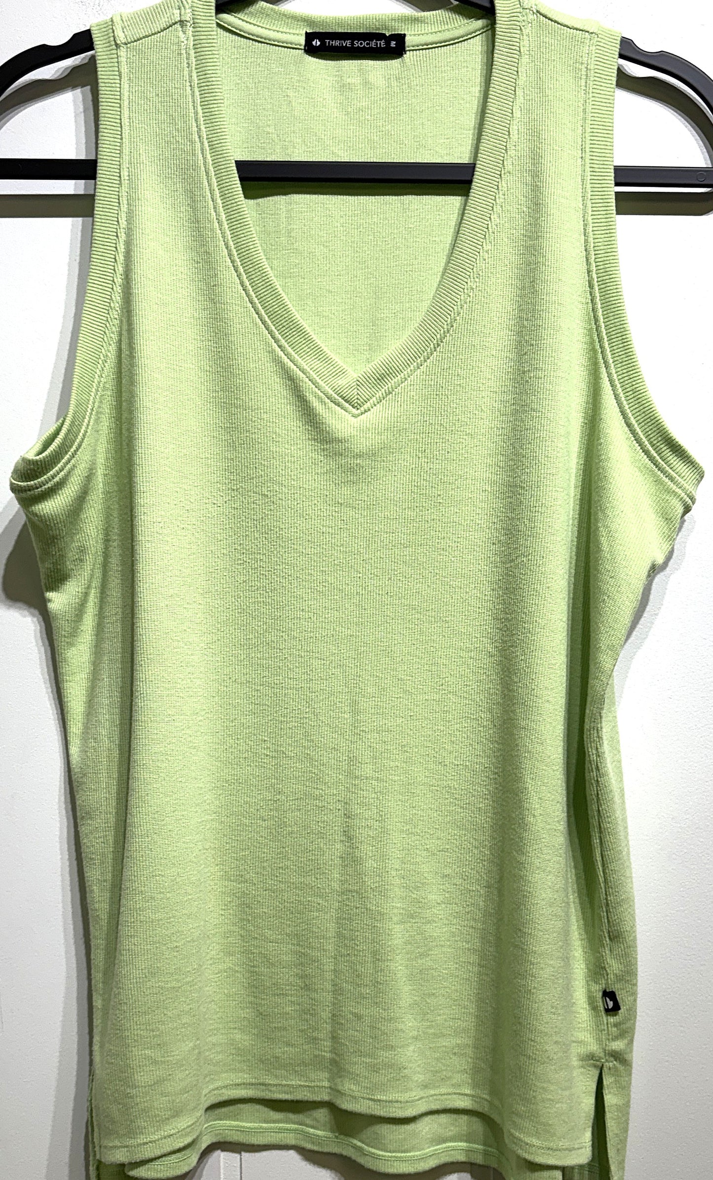 Thrive Societe V-cut Ribbed Tank