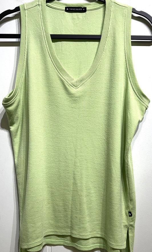 Thrive Societe V-cut Ribbed Tank