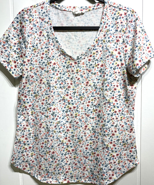 Tribal Jeans Floral Print T-Shirt