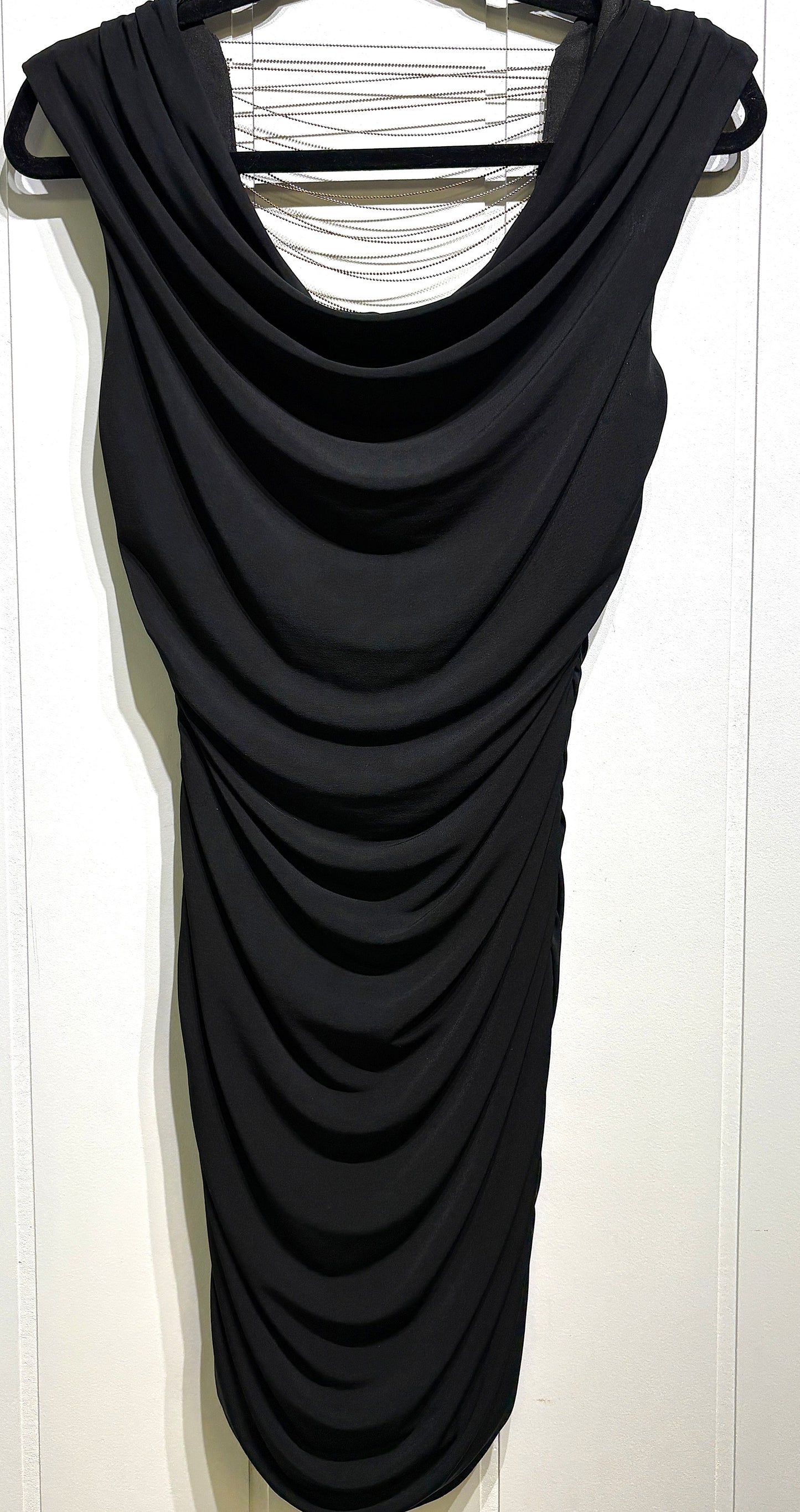 By & By Chain Back Mini Dress