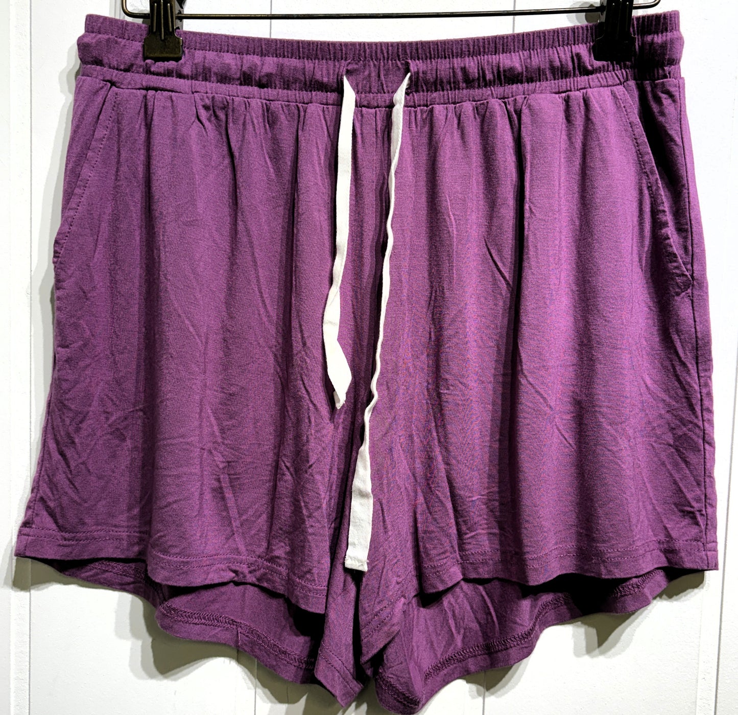 Knit Drawstring Shorts