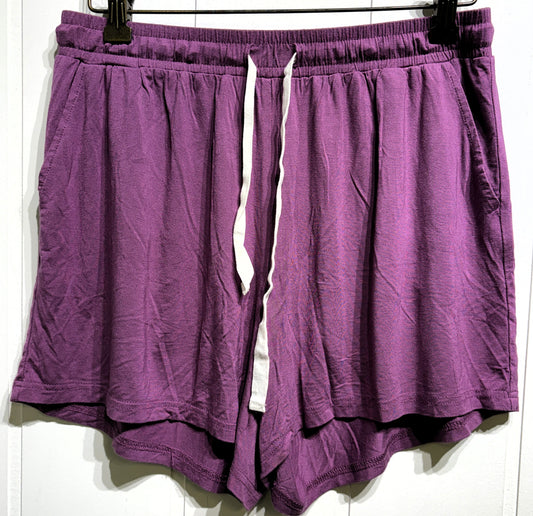 Knit Drawstring Shorts